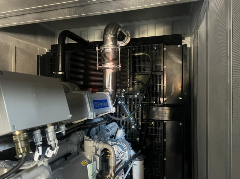 1000kva 3 phase perkins containerized silent diesel generator