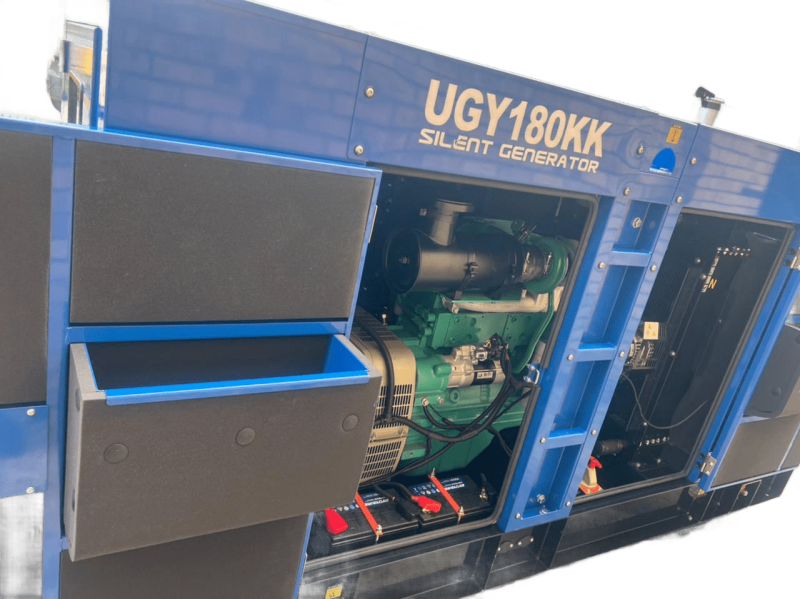 180kva 3 phase cummins silent diesel generator with universal canopy